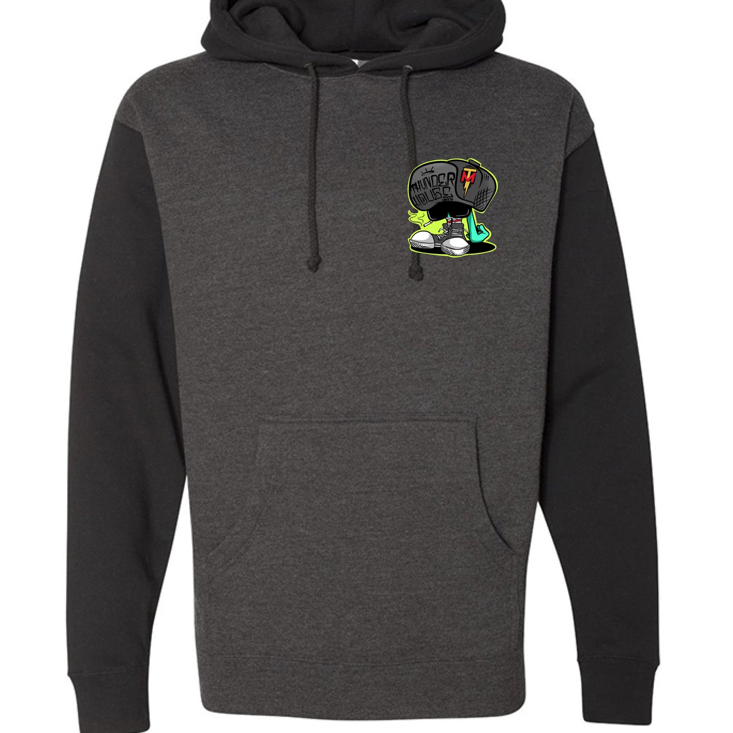Charcoal Heather/ Black - FRONT