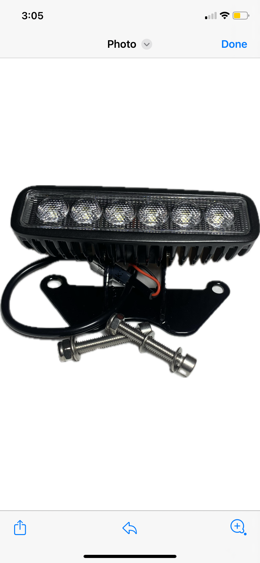 6" LIGHT BAR KIT