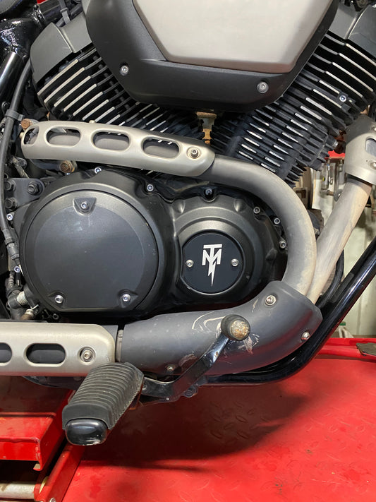 THM logo engine cover Matte Black