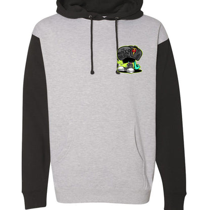 Grey Heather/ Black - FRONT