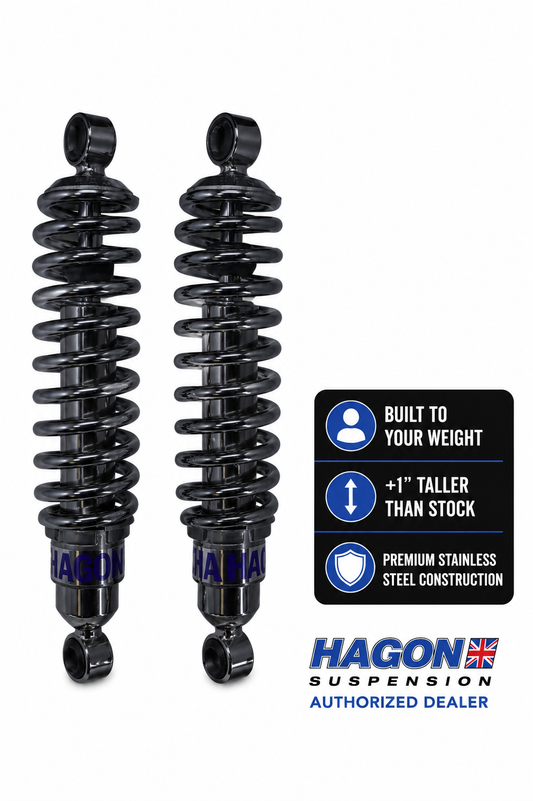 Hagon Premium Series Rear Shocks for Yamaha Bolt & SCR950