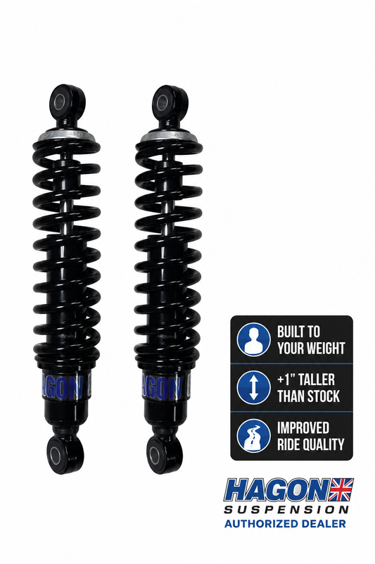 Hagon Slim-Line Series Rear Shocks for Yamaha Bolt & SCR950
